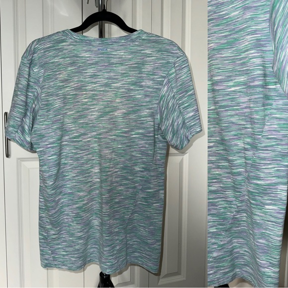 RVCA Deep V Neck Women’s T Shirt size Medium 100% Cotton - Picture 3 of 5